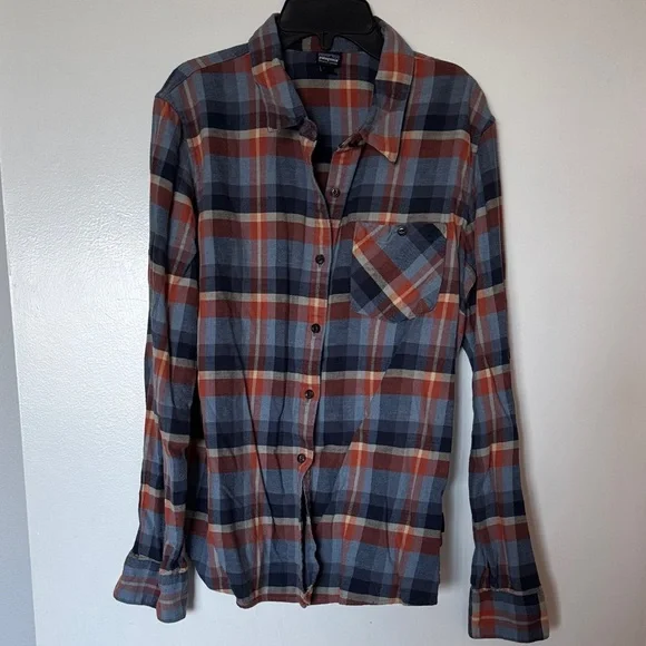 Patagonia W's Heywood Flannel Shirt Women’s 12 Organic Cotton - Picture 2 of 4